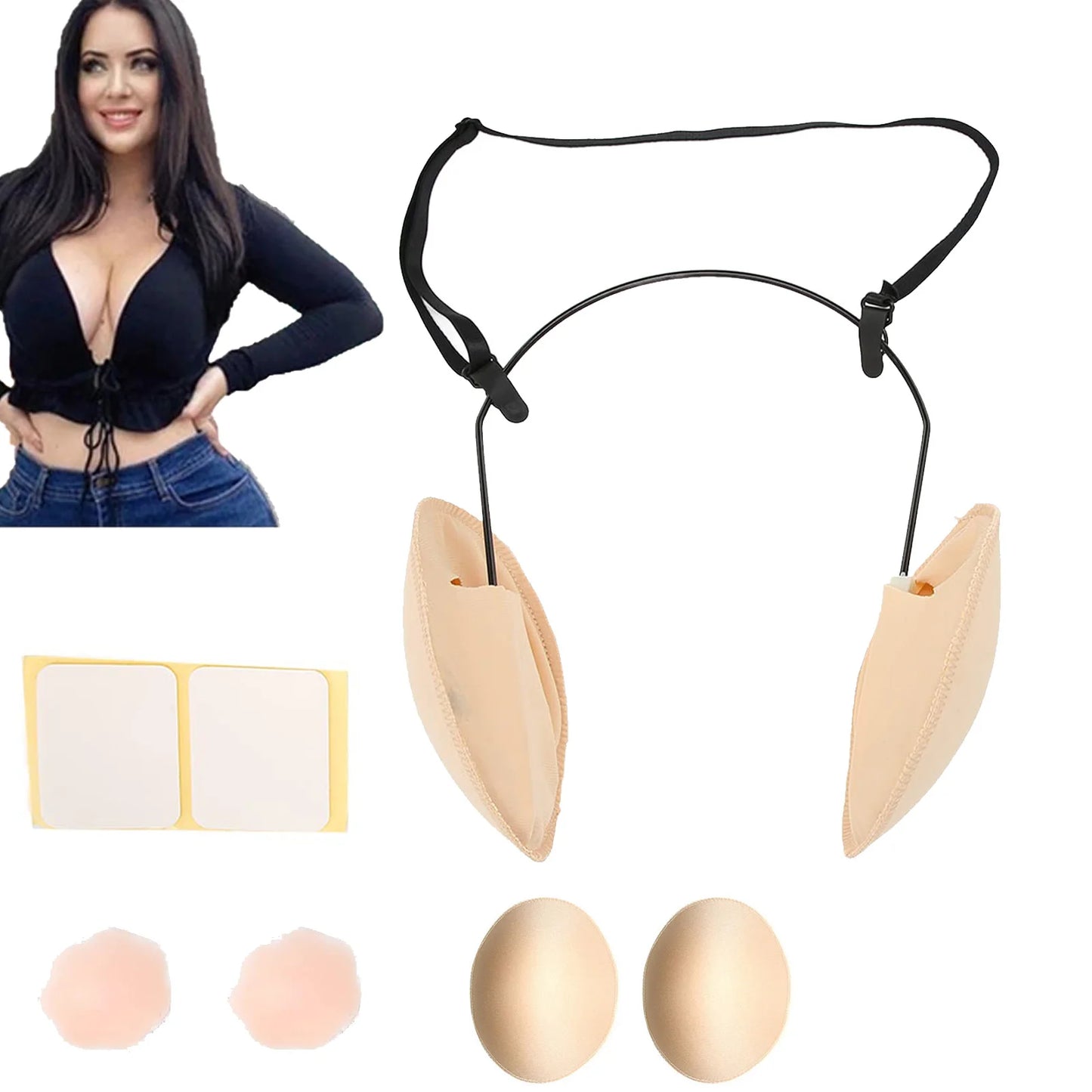 Backless Strapless Frontless Bras for Women