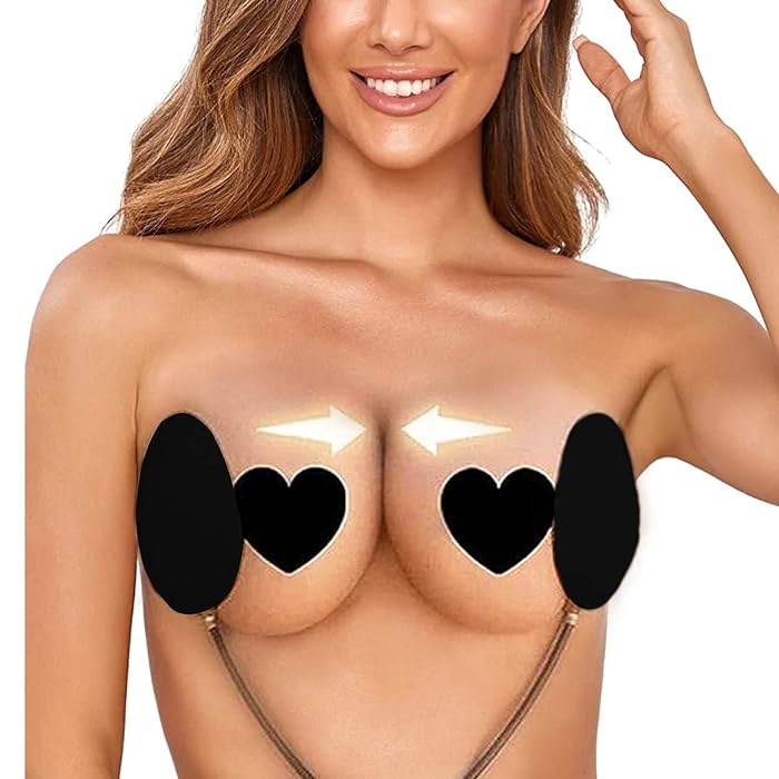 Backless Strapless Frontless Bras for Women